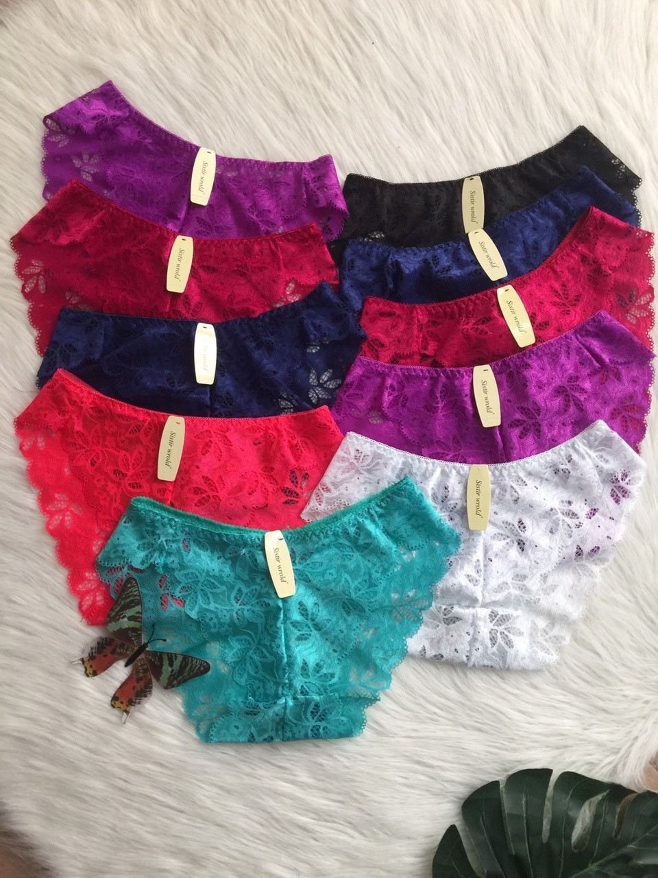 Set 03 quần lót nữ ren cao cấp chất liệu mềm mịn