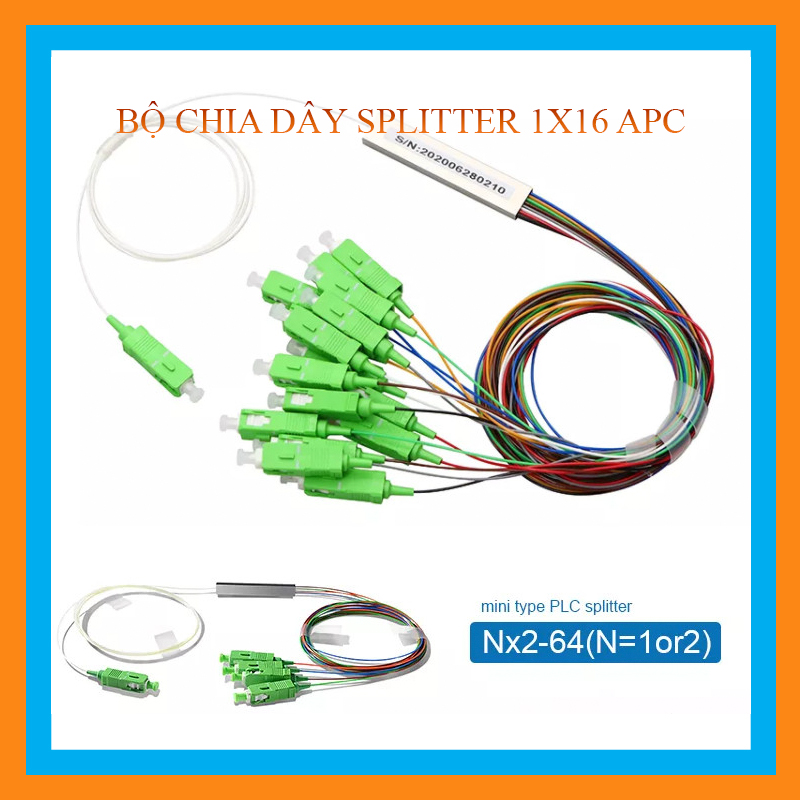 Bộ chia quang Splitter 1x16