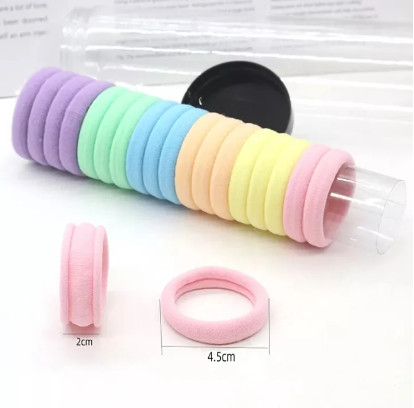 Set 20 thun cột tóc hàn quốc xinh xắn cho bé gái - day cot toc - cột tóc nữ - buộc tóc mềm - day buoc toc - buộc tóc nữ hàn quốc