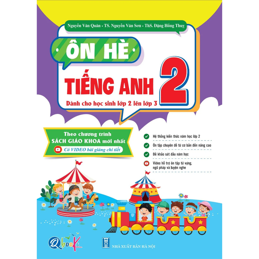 SÁCH - Ôn hè tiếng anh 2 - Dành cho hs từ lớp 2 lên lớp 3