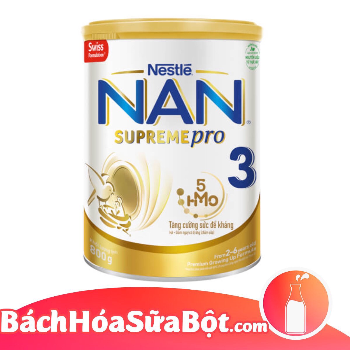 Sữa bột Nan Supreme Pro 3 800g