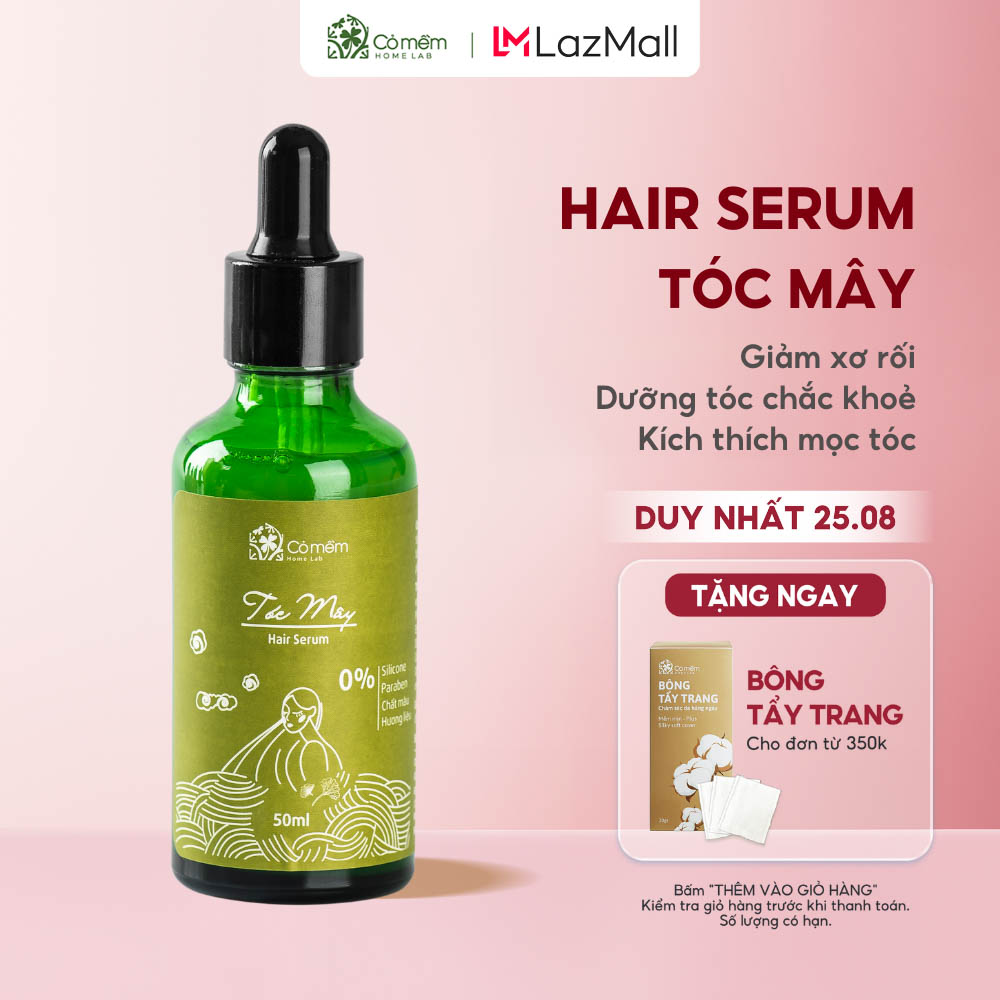 Hair Serum Tóc Mây Cao Cấp Dưỡng Tóc Mềm Mại Kích Thích Mọc Tóc Giúp Tóc Chắc Khỏe Cỏ Mềm 50ml