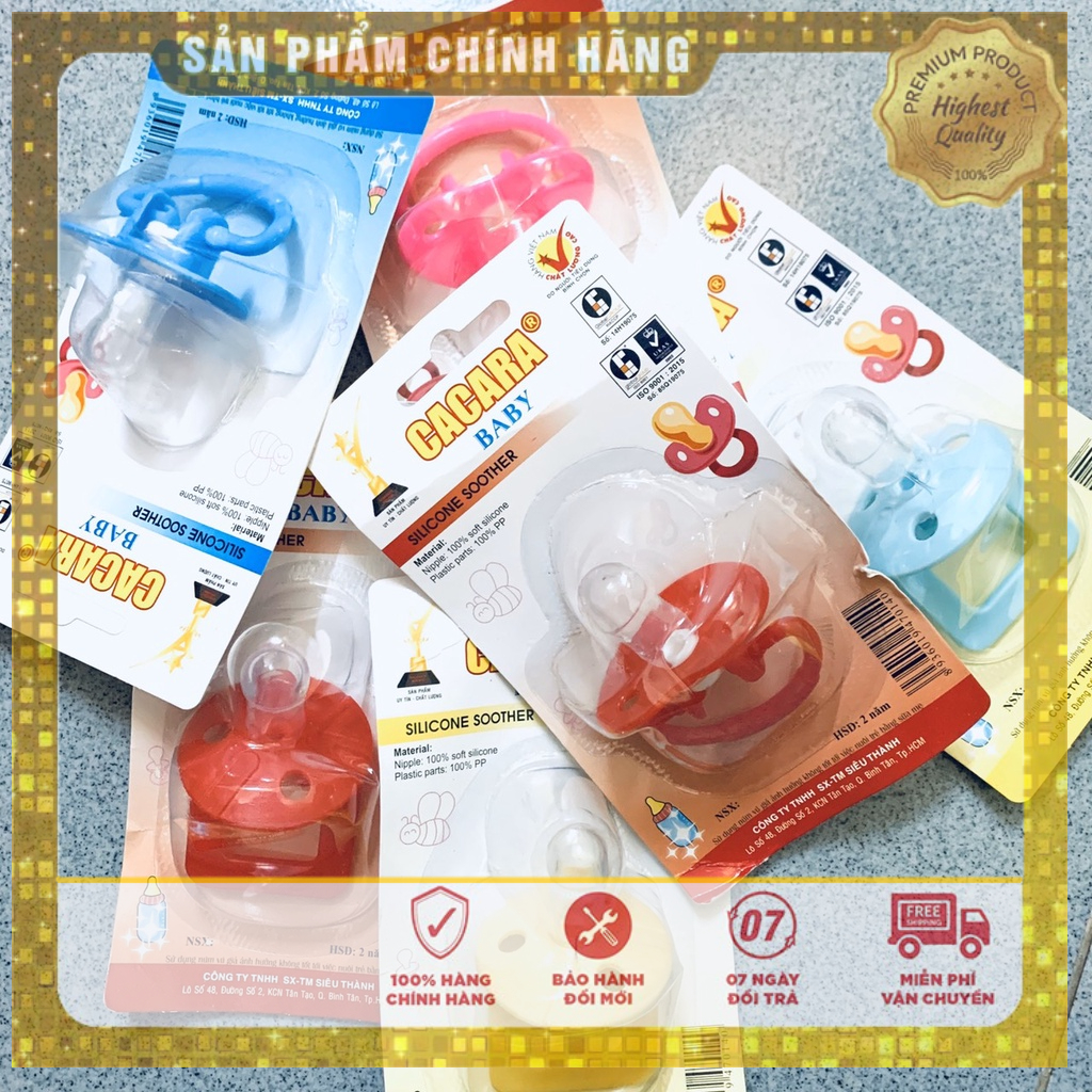 Ti ngậm / núm ti / núm ngậm / ti giả giúp bé ngủ ngoan