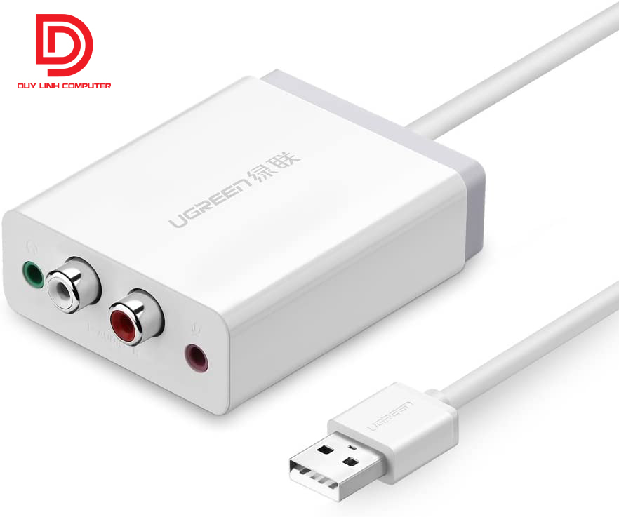 Dây cáp usb sound + av ugreen 30521
