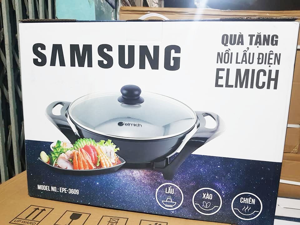 Nồi Lẩu Điện Đa Năng 30cm Elmich EPE-3612