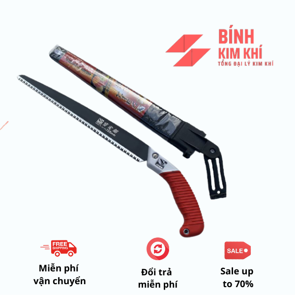 Cưa làm vườn cầm tay 350mm lưỡi thép hàng loại 1 TOP- Cưa cầm tay mini tiện dụng hãng TOP