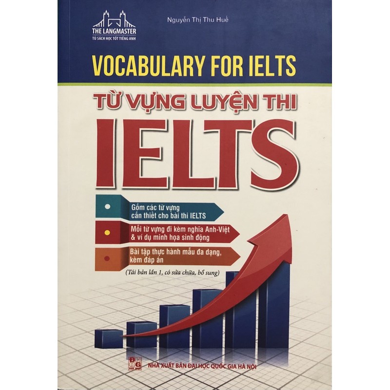 Sách - Từ vựng luyện thi ielts( sách màu )