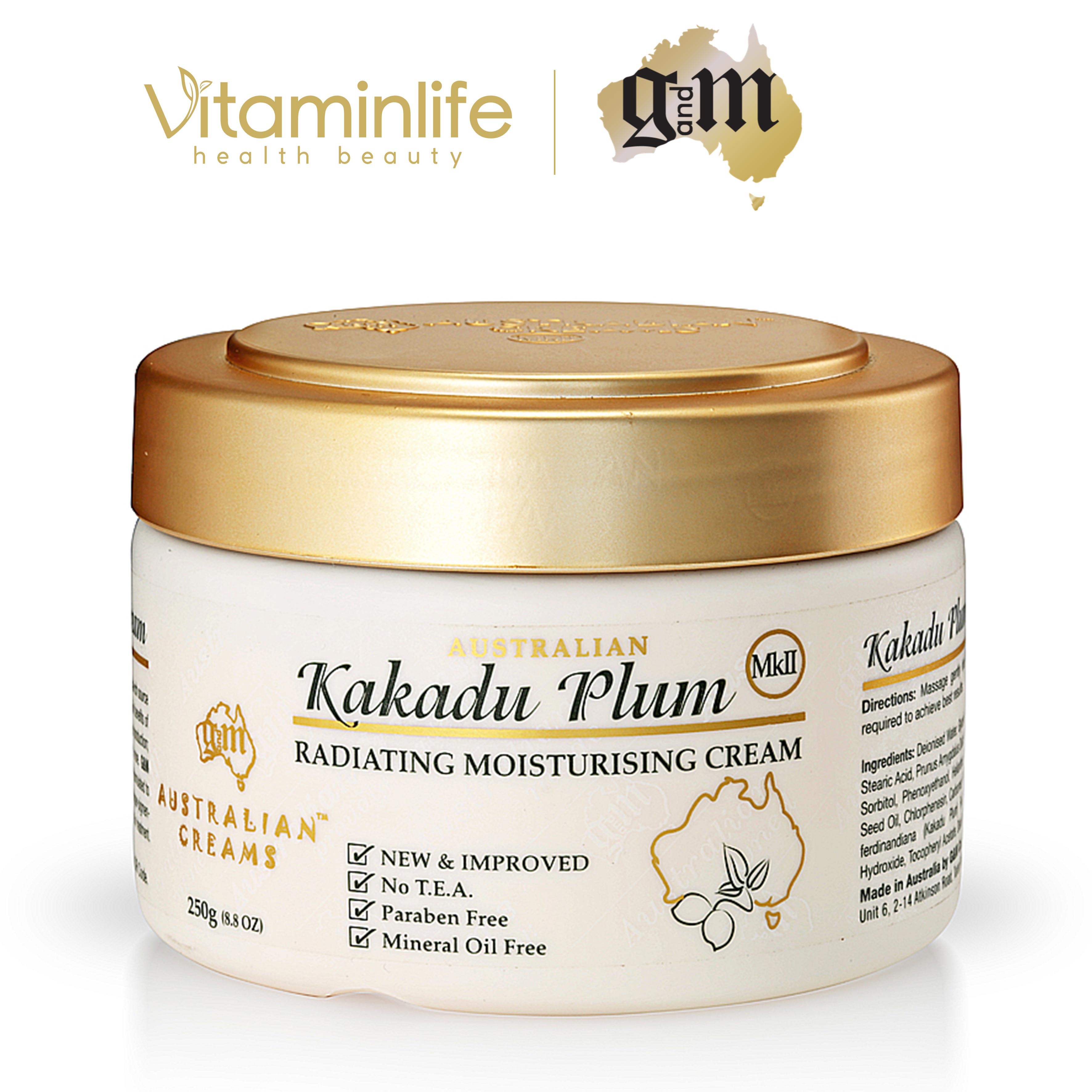 Xả Kho Kem dưỡng da chiết xuất Mận Kakadu Australian Creams MKII 250g - Chính Hãng Vitaminlife