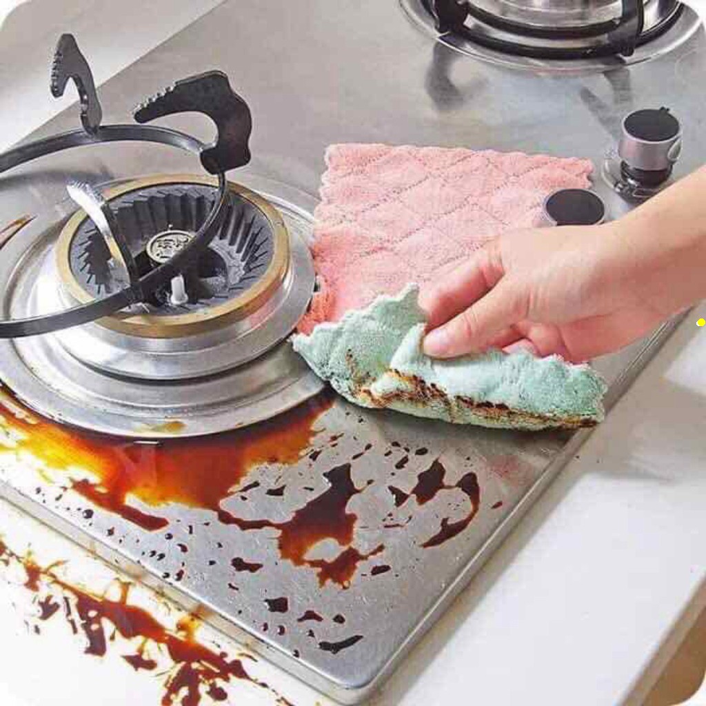 Combo 10 Khăn lau đa năng siêu thấm 27x16cm ziczac