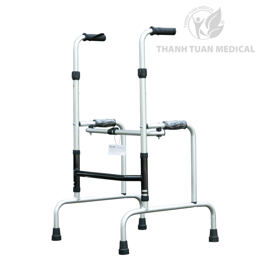 Khung tập đi Lucass W18 đi thẳng, đi rich rắc cho người già, người tập đi sau tai nạn hay tai biến