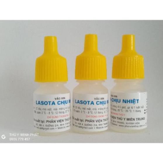 Vacin lasota chịu nhiệt loại 5ml 25 liều