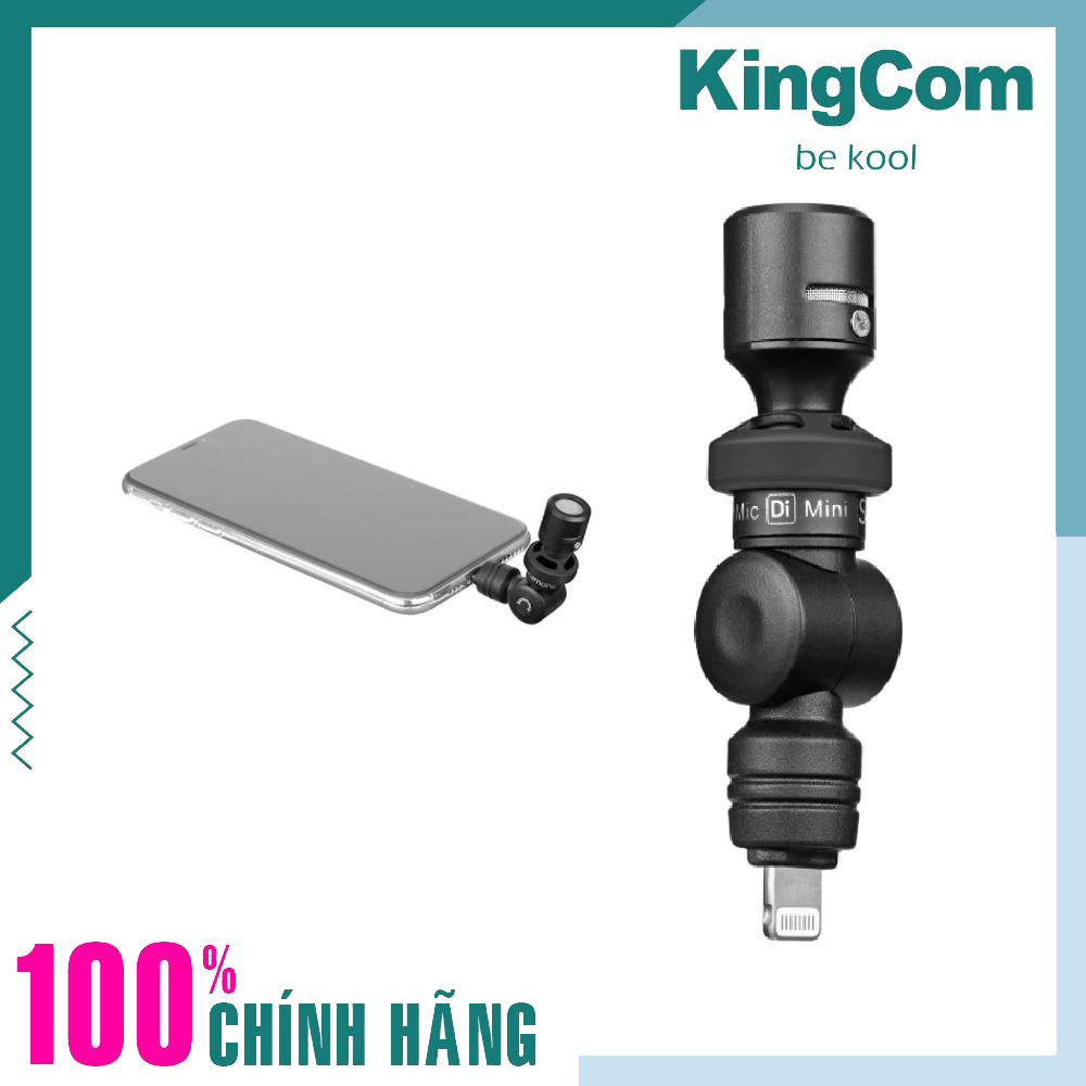 Micro thu âm Saramonic SmartMic Di Mini, Cổng Lighting Dùng Cho Thiết Bị IOS