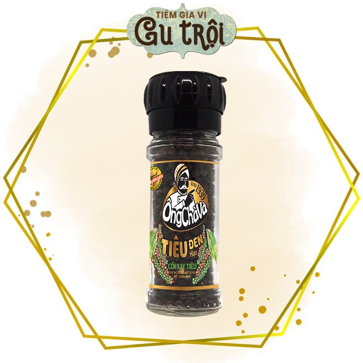 Tiêu đen hạt Ông Chà Và 40gram