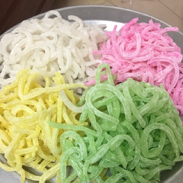 500gr mứt dừa sữa 3 màu