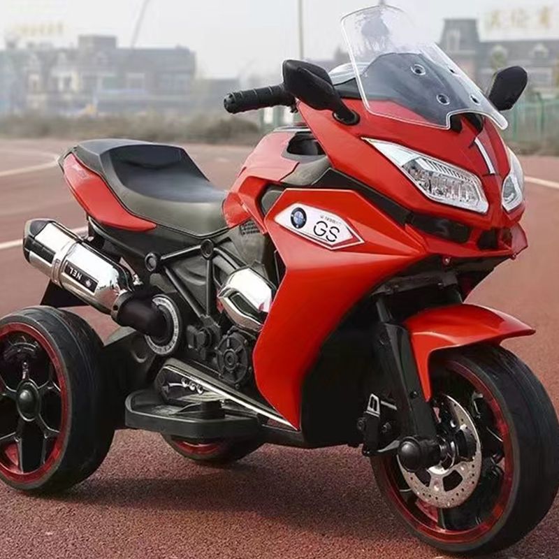 [Hoàn tiền 10%]Xe máy điện trẻ em NEL-R1200GS/609 Kiểu dáng xe thể thao có nhạc, có đèn, khe cắm usb