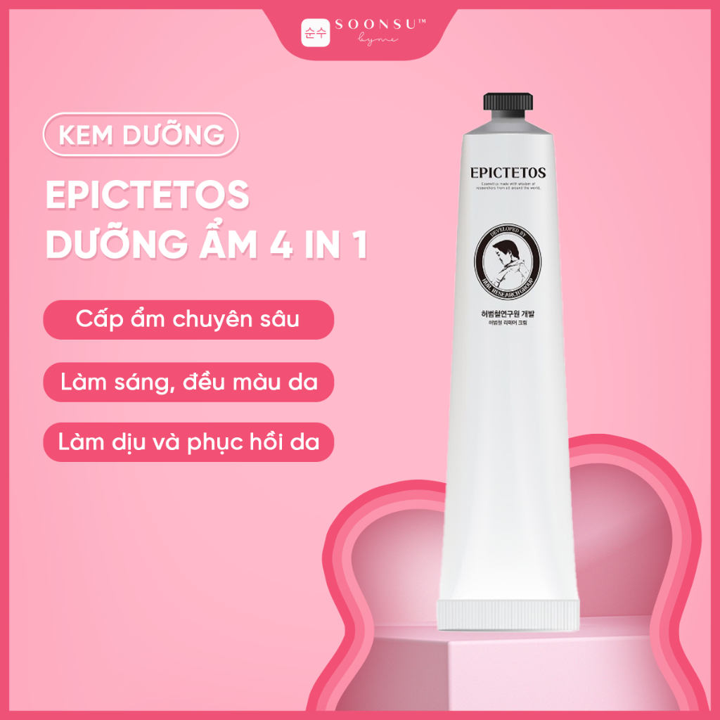 Kem dưỡng ẩm và phục hồi b5 epictetos hur. water repair cream 80g