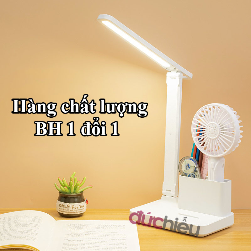 Đèn Học Để Bàn Sạc Tích Điện Chống Cận Thị   [  Đức Hiếu Shop ]