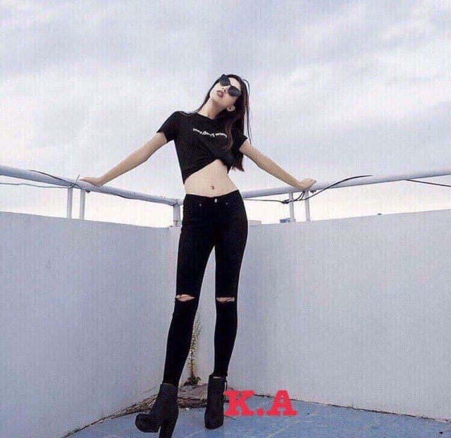 Quần kaki skinny nữ co giãn n6