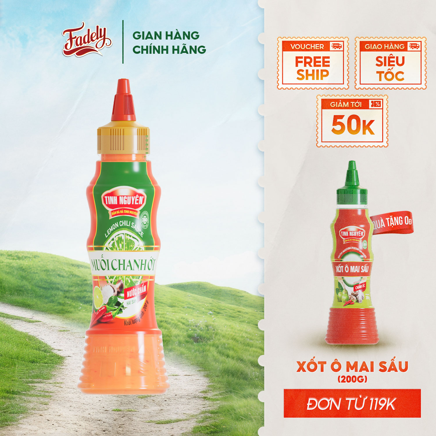 Muối Chanh Ớt Tinh Nguyên (200g)