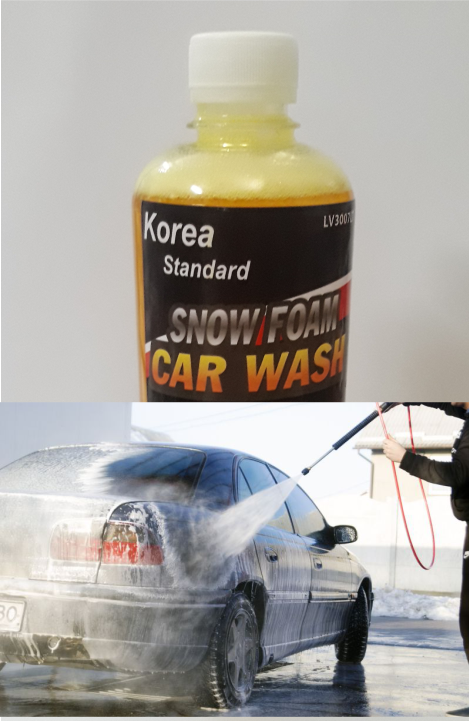 Dung Dịch Rửa Xe Đa Năng Korea 1L  - Bọt Tuyết Không Chạm 1-40