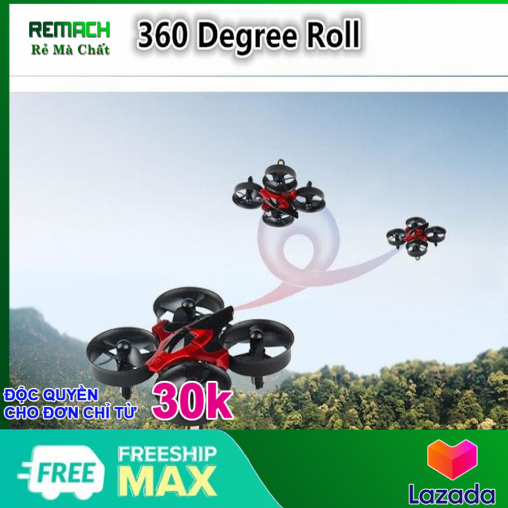 Máy bay 4 cánh flycam mini RH807 phiên bản cố định độ cao màu ngẫu nhiên / Pin 3.7V 150mAh 30C li-po / Thời gian bay khoảng 10-15 phút ( không kèm camera siêu nhỏ, camera mini, flycam  )