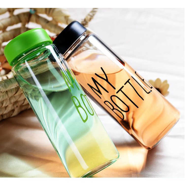 Bình thuỷ tinh My Bottle dung tích 500ml không kèm túi