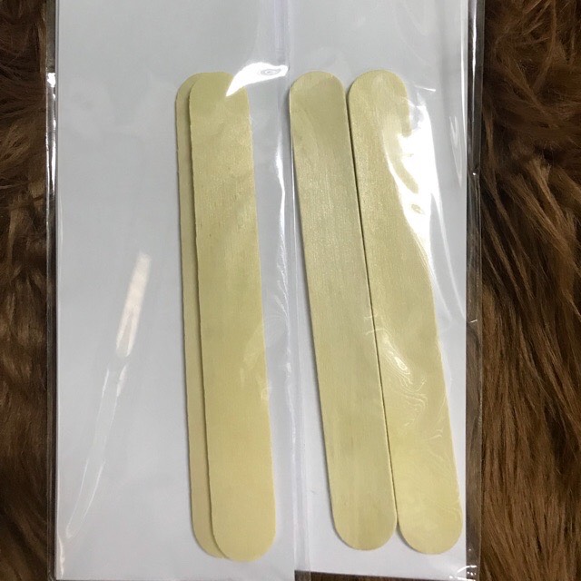 Giấy wax lông + que gạt