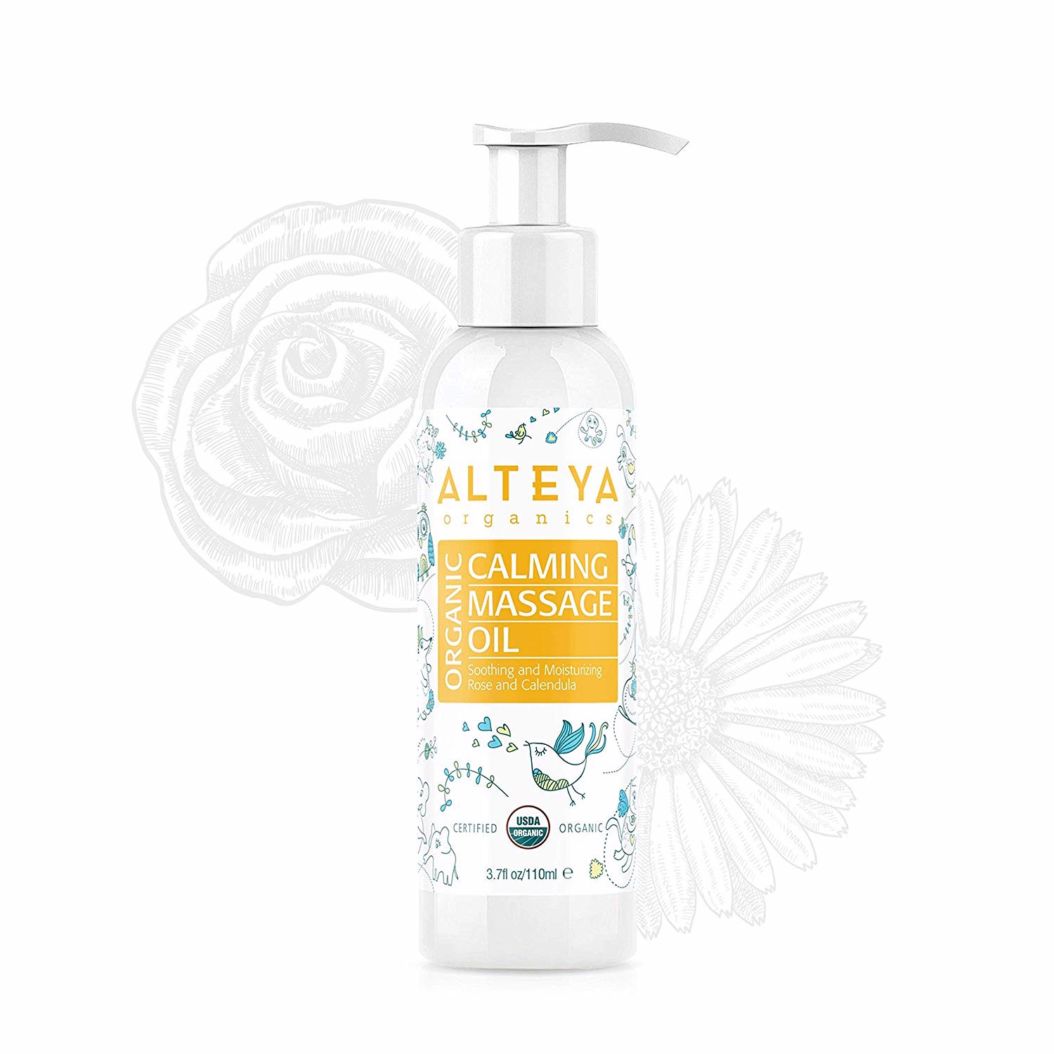 Dầu Mát-xa Hữu Cơ Trẻ Em Alteya Organics - Organic Baby Massage Oil 110ml