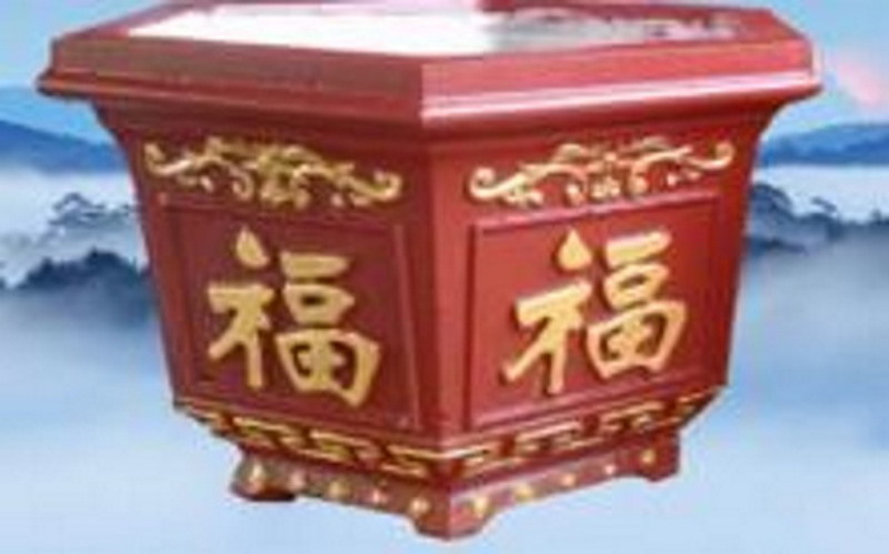 Khuôn đúc chậu cảnh ABS lục giác 25 cm.