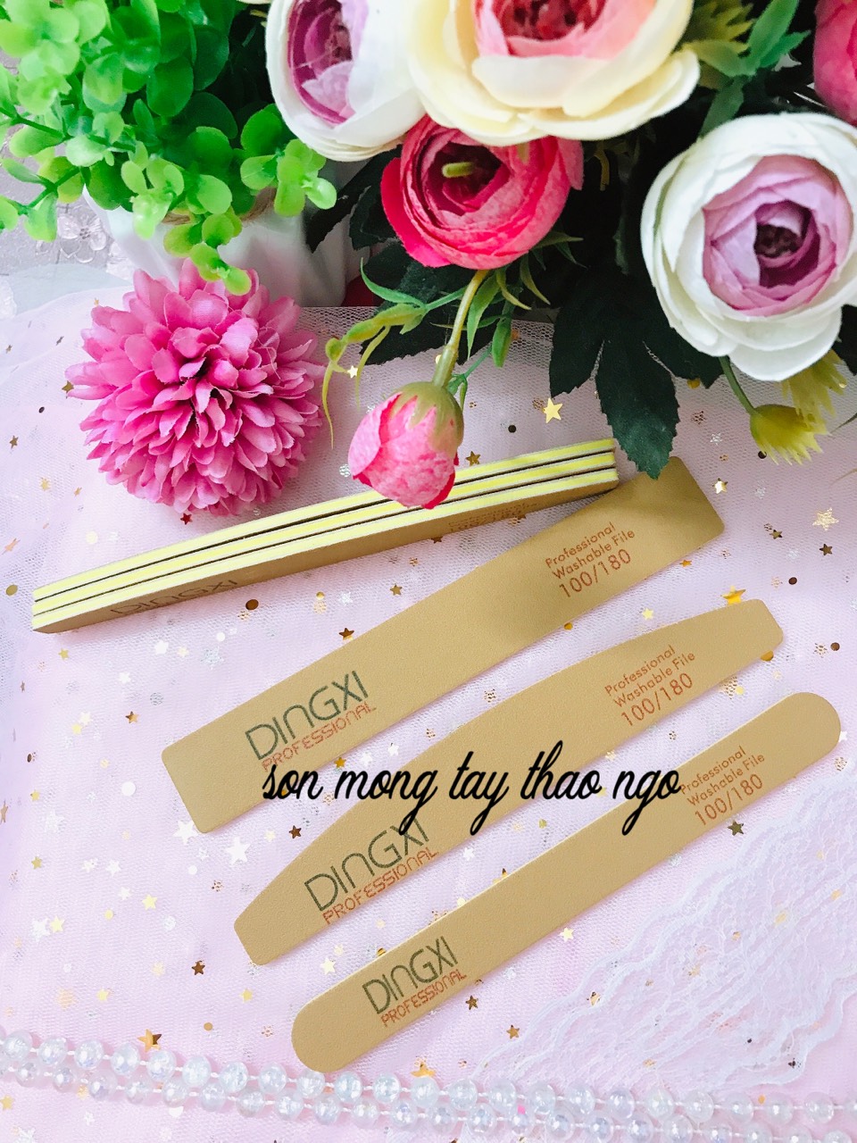 Dũa Dingxi , Dũa móng tay da bò số 1 cho thợ nail 1 cây (ngẫu nhiên)