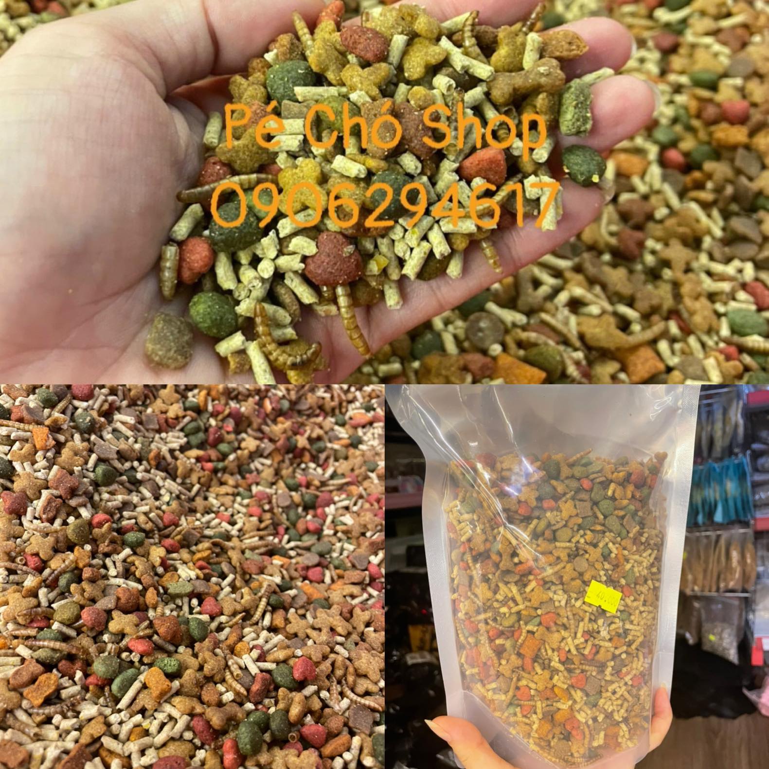 Thức ăn Dinh Dưỡng Cao Cấp cho Nhím kiểng ,tiết kiệm và nhiều đạm .