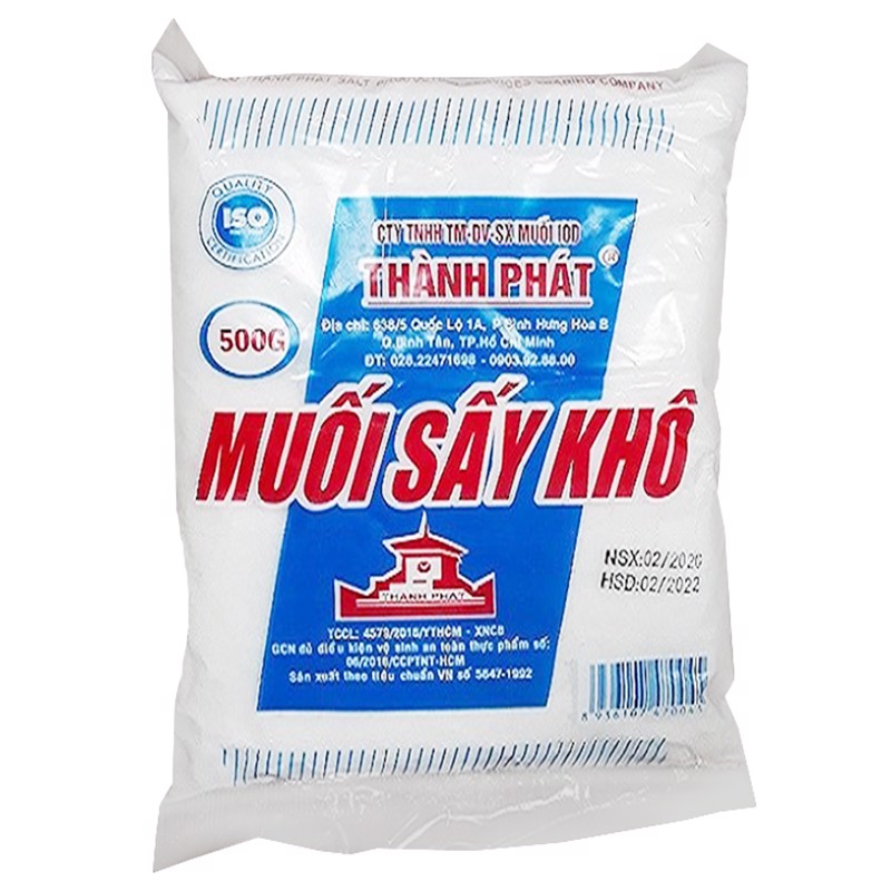 Muối sấy Thành Phát gói 1kg