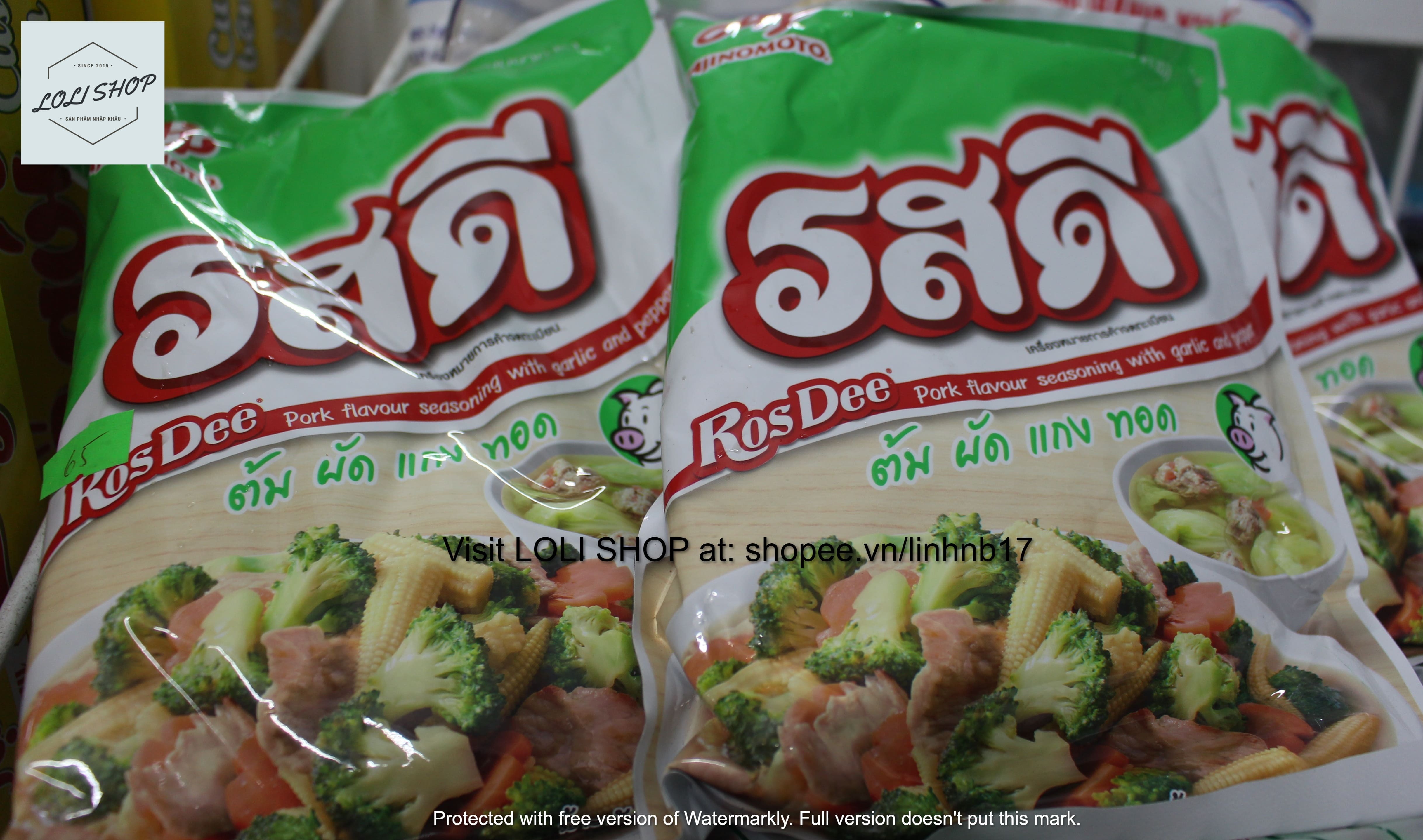 Hạt nêm heo ajinomoto thái lan 425gr
