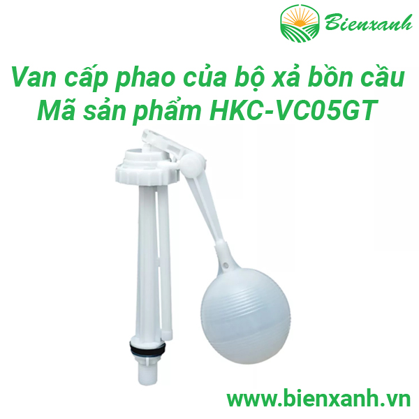[HCM]Bộ xả cấp phao - Van cấp phao của Bộ xả bồn cầu mã sản phẩm HKC-VC05GT