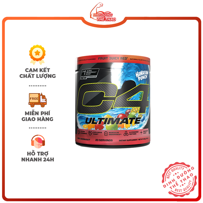 Tăng Cường Bơm Cơ và Phục Hồi Cơ CELLUCOR C4 ULTIMATE 20SER