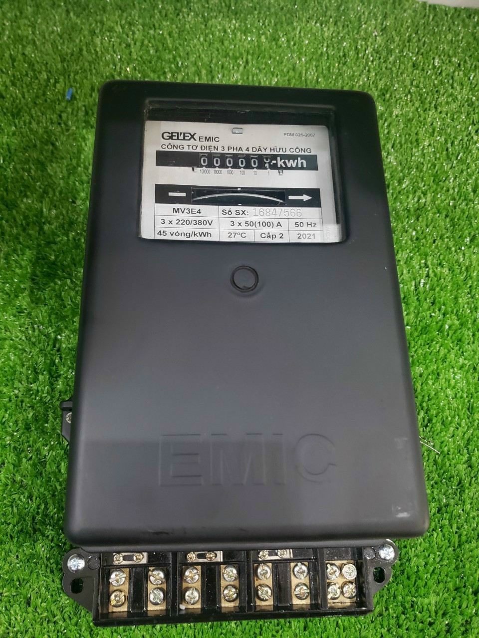 Công tơ điện 3 pha emic 50a