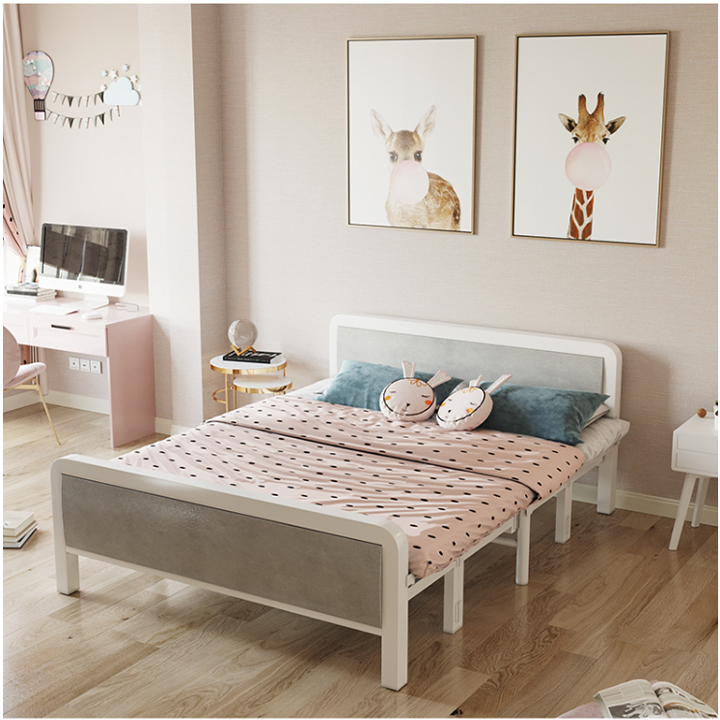 Giường xếp gấp gọn , giường hợp kim cao cấp gấp gọn siêu chắc chắn siêu đẹp thông minh xếp gọn 100 X193