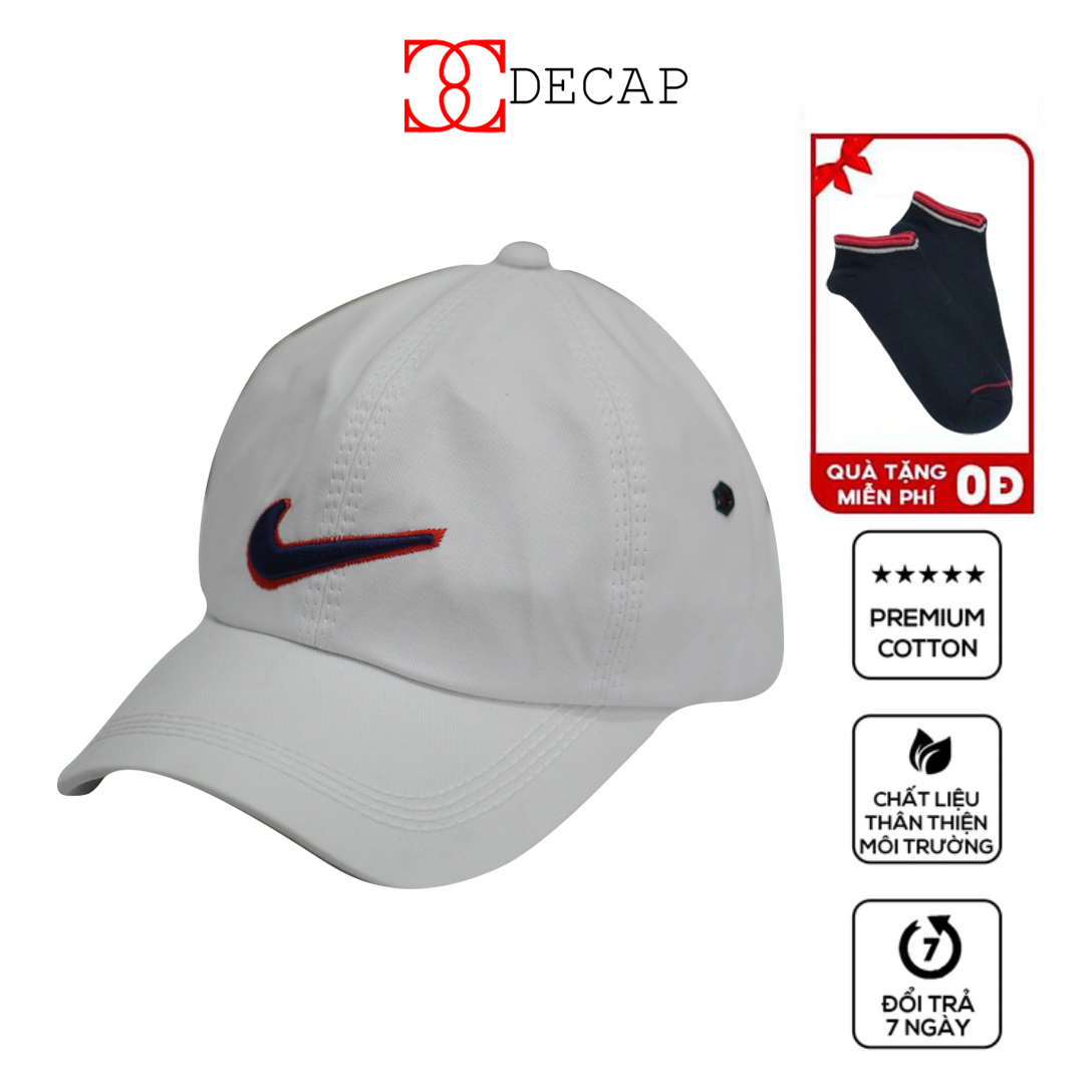 Mũ lưỡi trai ❤️Freeship❤️ Nón lưỡi trai Nike - Mũ Kết nhiều màu Unisex nam và nữ