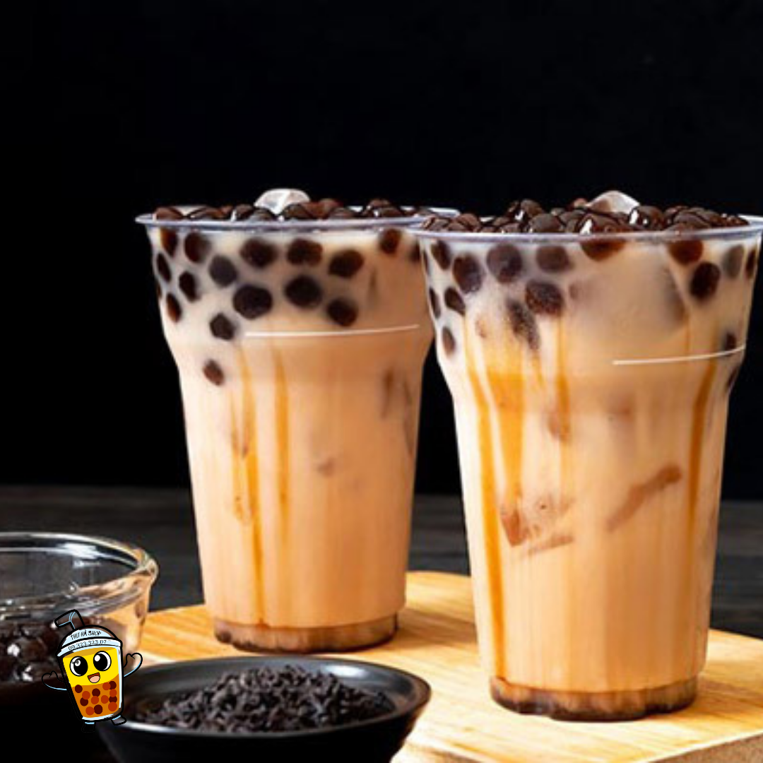 Trà sữa trân châu đường đen.nguyên liệu làm trà sữa