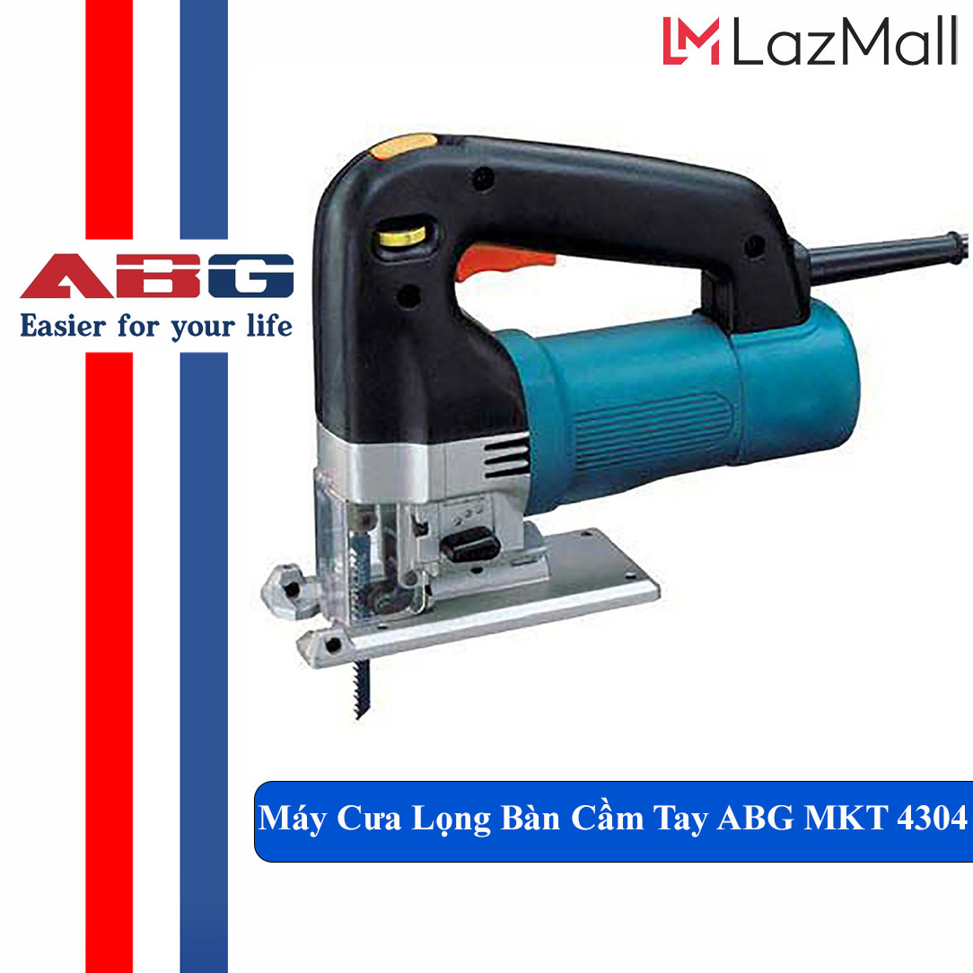 Máy cưa lọng bàn cầm tay abg mkt 4304, may cua long đứng có độ sọc 26mm công suất 600w - hàng chính hãng