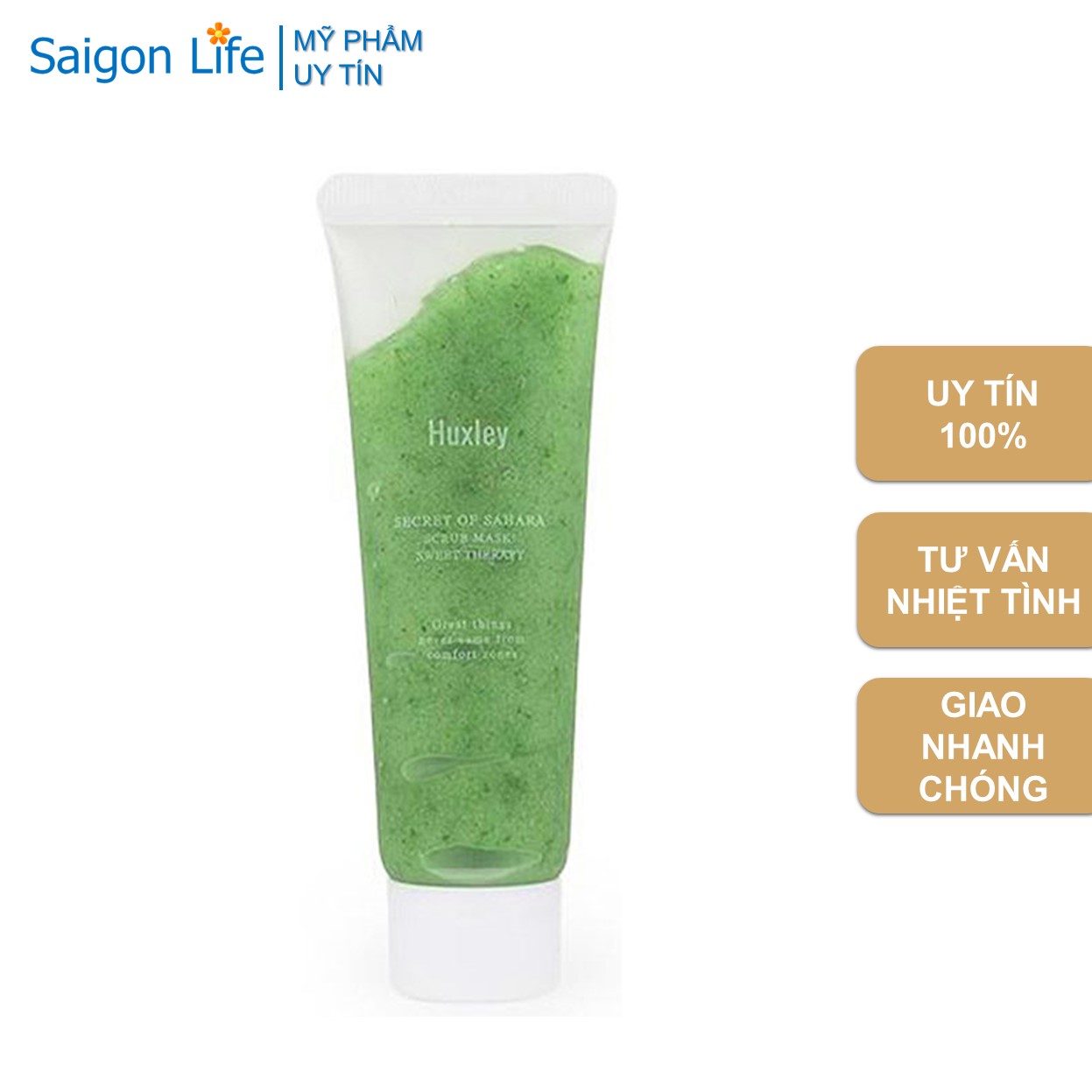 Mặt Nạ Tẩy Tế Bào Chết Huxley Scrub Mask: Sweet Therapy 30g (Mini Size)