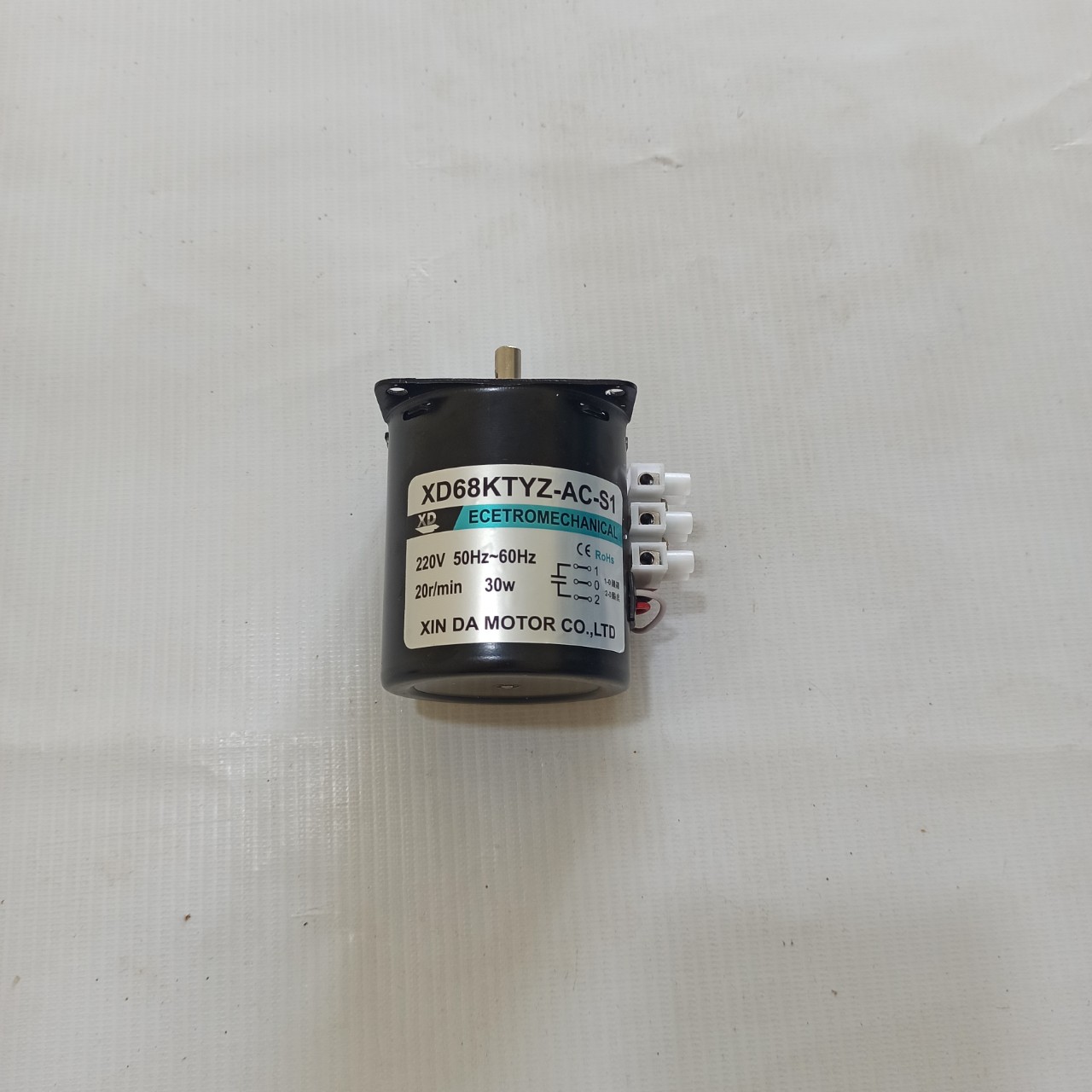 Mô tơ giảm tốc 220v-30w chế máy nướng, máy quay tự động