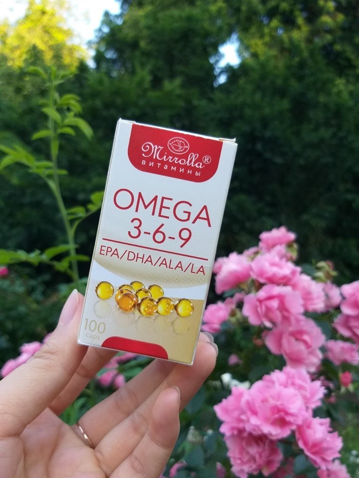 Viêng uống Omega 369 hàm lượng 370mg của Nga hàng chính hãng