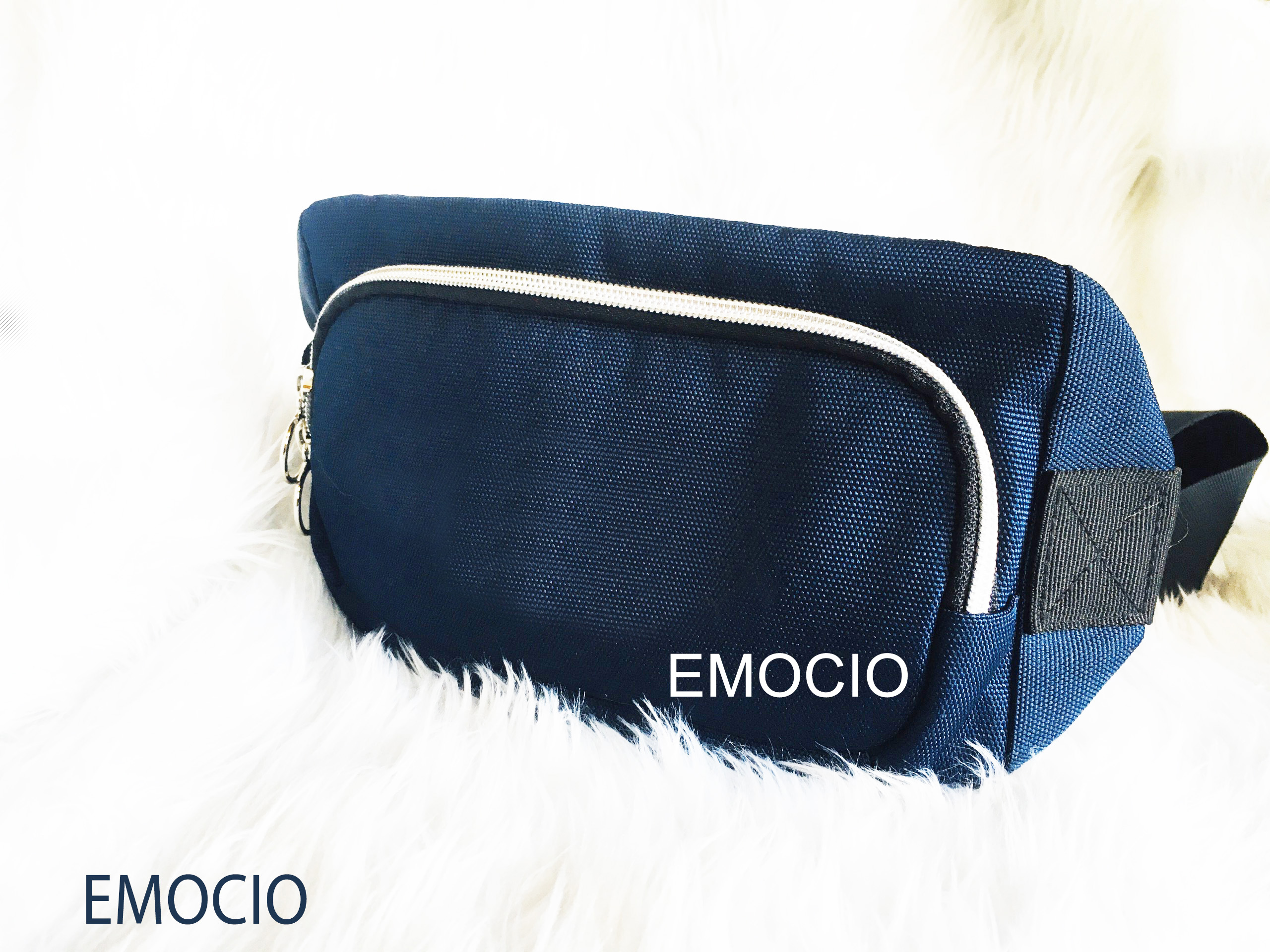 Túi đeo bao tử đeo chéo Emocio hàng xuất Nhật kiểu dáng trẻ trung năng động, chất vải dù cao cấp, dây kéo cao cấp, kéo mở nhẹ nhàng êm ái