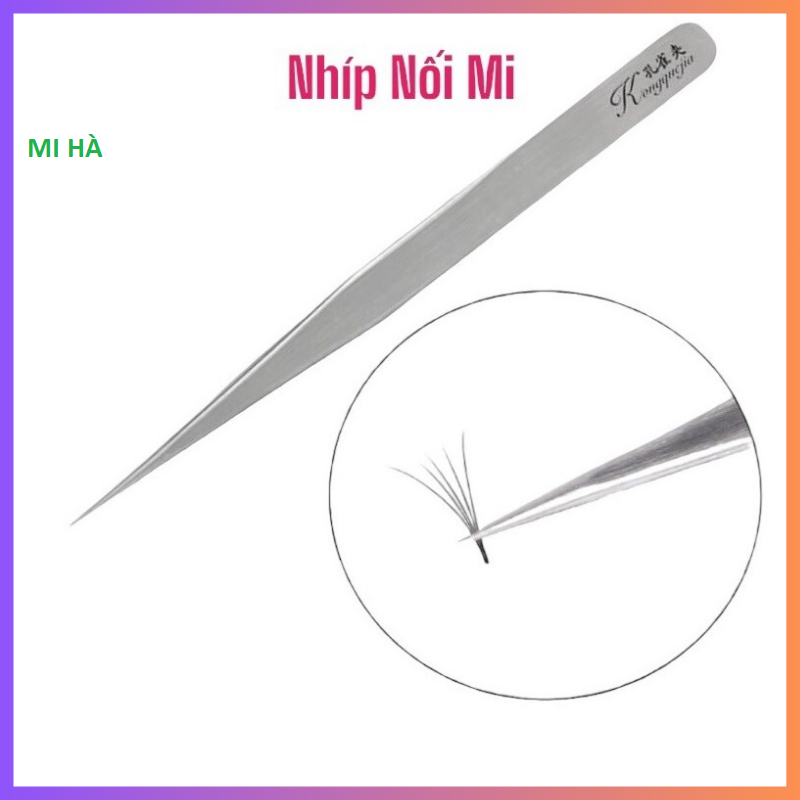 Nhíp tách mi_nhíp nối mi thẳng dùng để tách và nối mi classic_nhíp rẻ mi gắp mi kẹp lông mi_cây vuốt mi_kèm,kìm kẹp mi