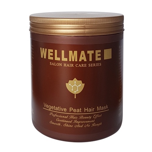 Hấp dầu ủ tóc siêu mượt Wellmate Vegetative Peat Hair Mask 500ml