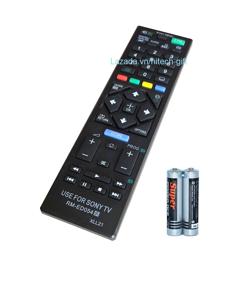 Remote điều khiển tv sony lcd led internet tivi rm-ed054 kèm pin