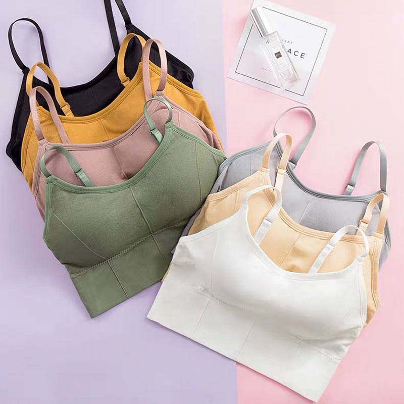 Combo 2 áo lót ngực bra 2 dây sexy co dãn 4 chiều chất liệu cotton đũi mềm mại và thoáng mát