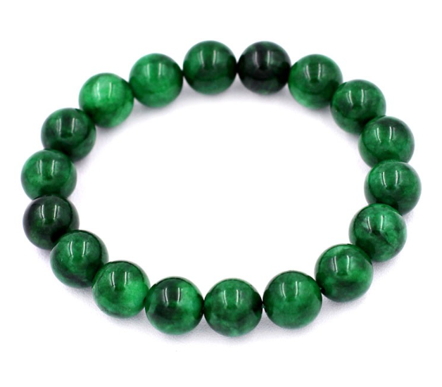 [HCM]Chuỗi vòng tay đá cẩm thạch xanh ngọc - xanh sơn thủy tuyệt đẹp 10lyhàng đủ sidechụp thực tế 100%