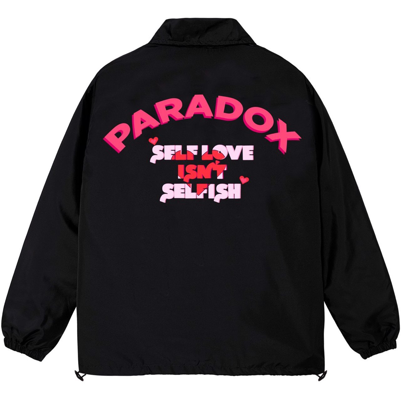 PARADOX Áo khoác dù SELFLOVE OVER-PRINTED JACKET